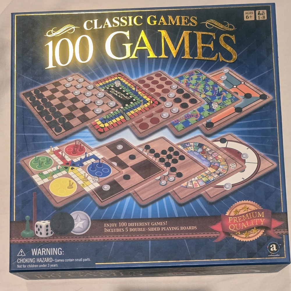 Classic Games 100 Games Set - Multicolor